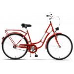Mestský bicykel 26 KANDS Laguna Retro Favorit 19" Červený
